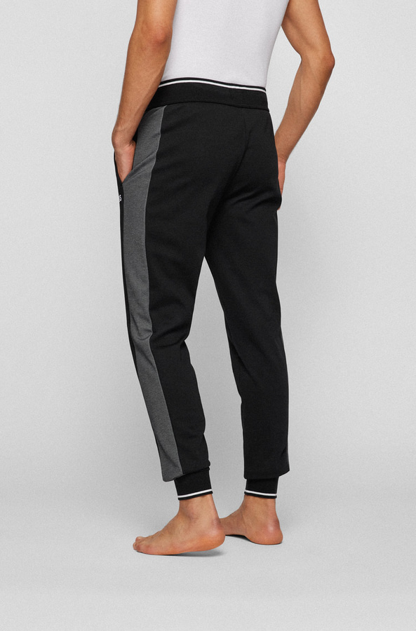 ΠΑΝΤΕΛΟΝΙ ΦΟΡΜΑΣ BOSS LOUNGEWEAR - 001 ΜΑΥΡΟ